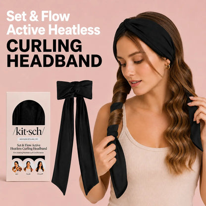 Heatless Curling Headband - Overnight Hair Curler for Soft Waves & Natural Curls