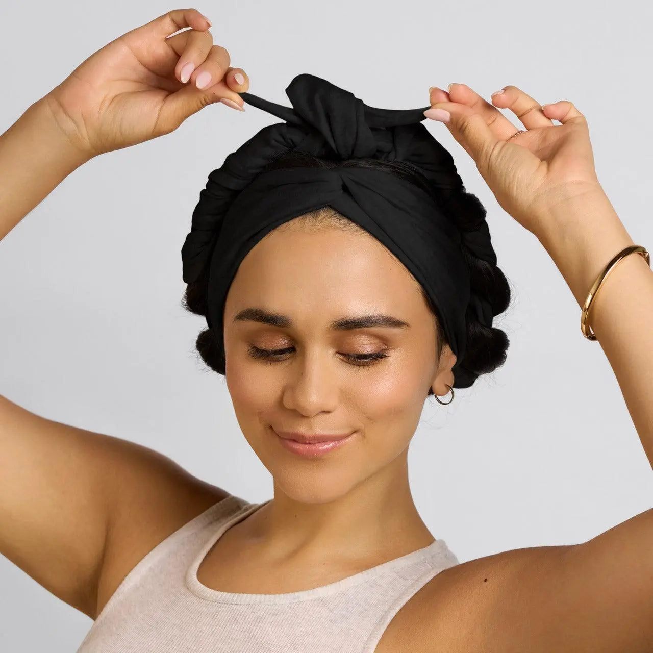 Heatless Curling Headband - Overnight Hair Curler for Soft Waves & Natural Curls