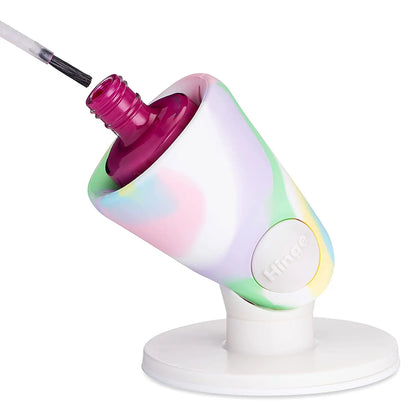 Anti-Spill Nail Polish Holder - Silicone Bottle Stand for Easy Manicures