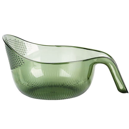 Multifunction Rice Strainer Bowl – BPA-Free Kitchen Colander with Handle